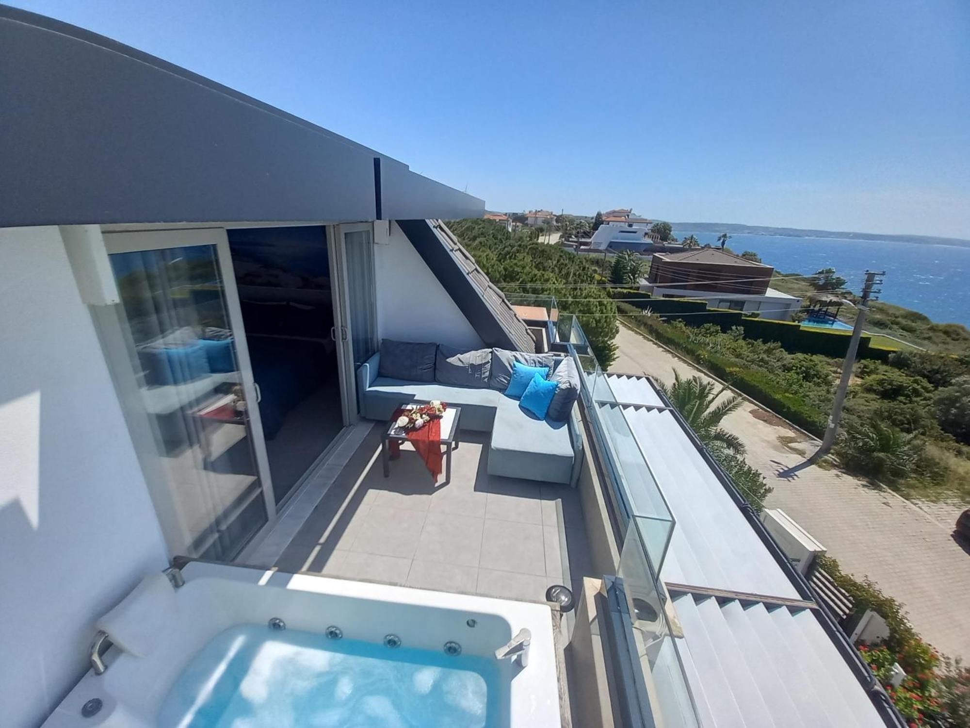 Mavi Panorama Villa Çeşme Zewnętrze zdjęcie